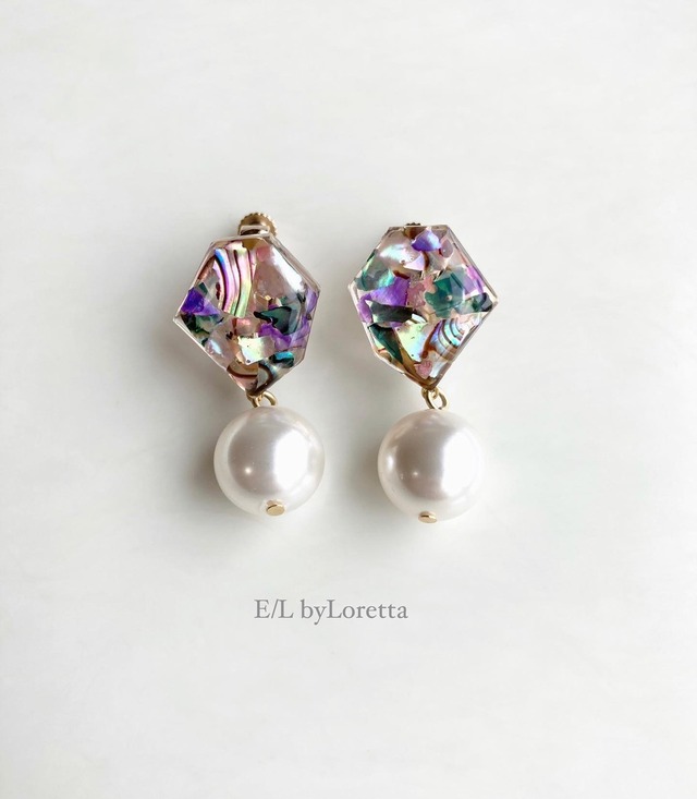 KAKERA shell pearl pierce/earring