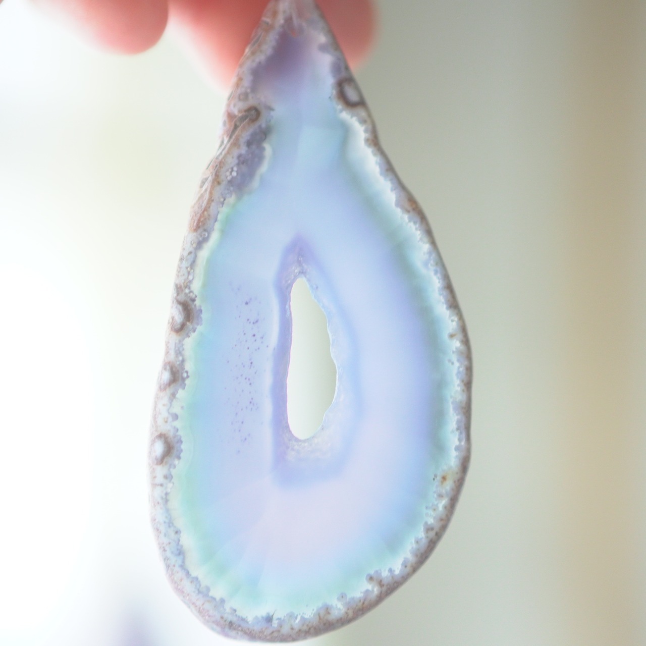 Lemon Soda 15 - アゲートヒーリングチャイム / Agate Sun Catcher Wind Chime 1004