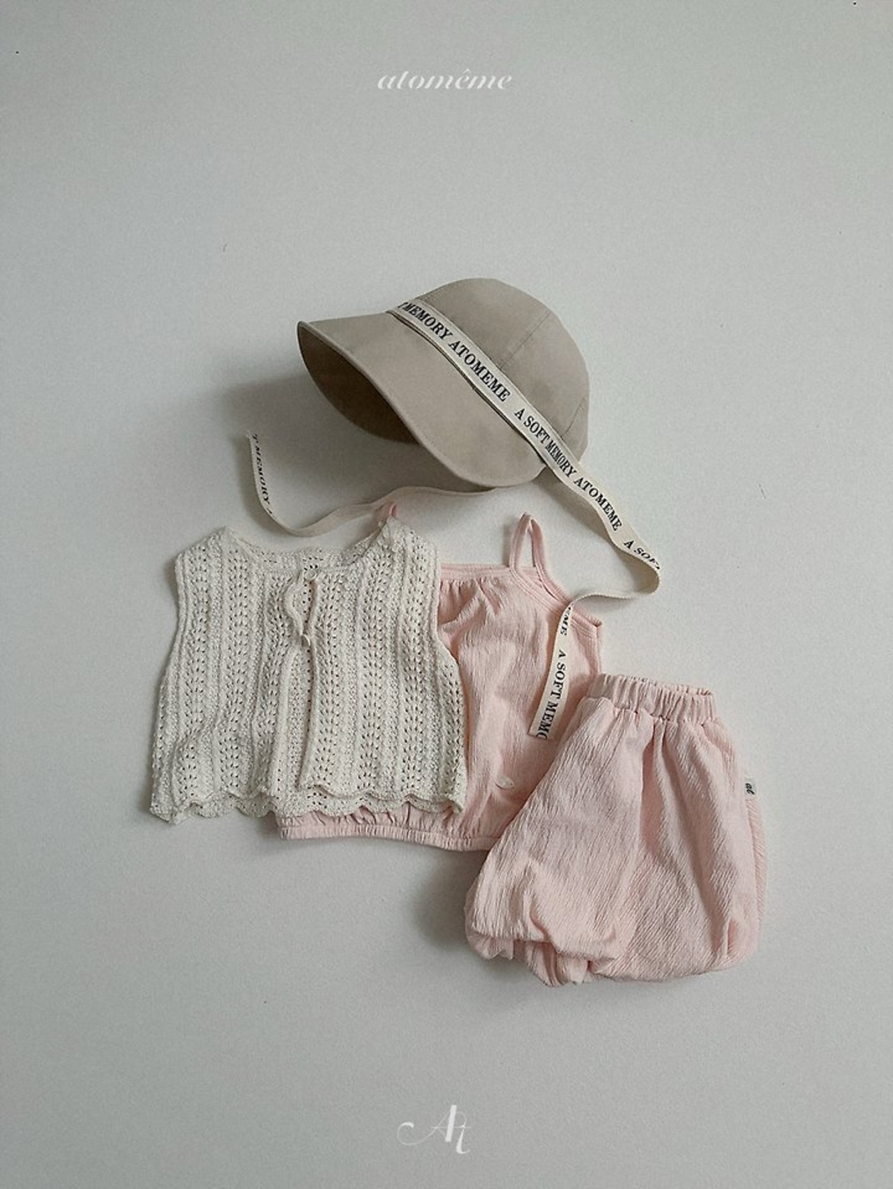 【取寄/韓国直送】atomeme 26/SM ブルームノースリーブ｜長袖 ｜夏服｜韓国子供服
