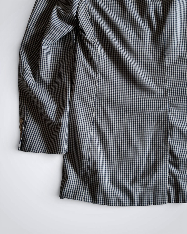1980s ORVIS GINGHAM CHECK TAILORED JACKET