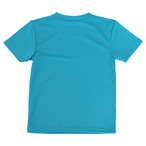 子供・ドライ【パミスネコA】Tシャツ・ターコイズ