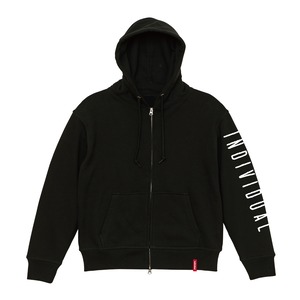 ❤︎ iv Animal Support ❤︎ Zip Sweat Cat / BLACK
