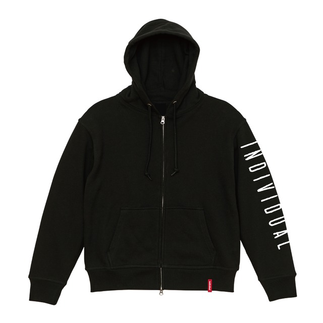 ❤︎ iv Animal Support ❤︎ Zip Sweat Cat / BLACK