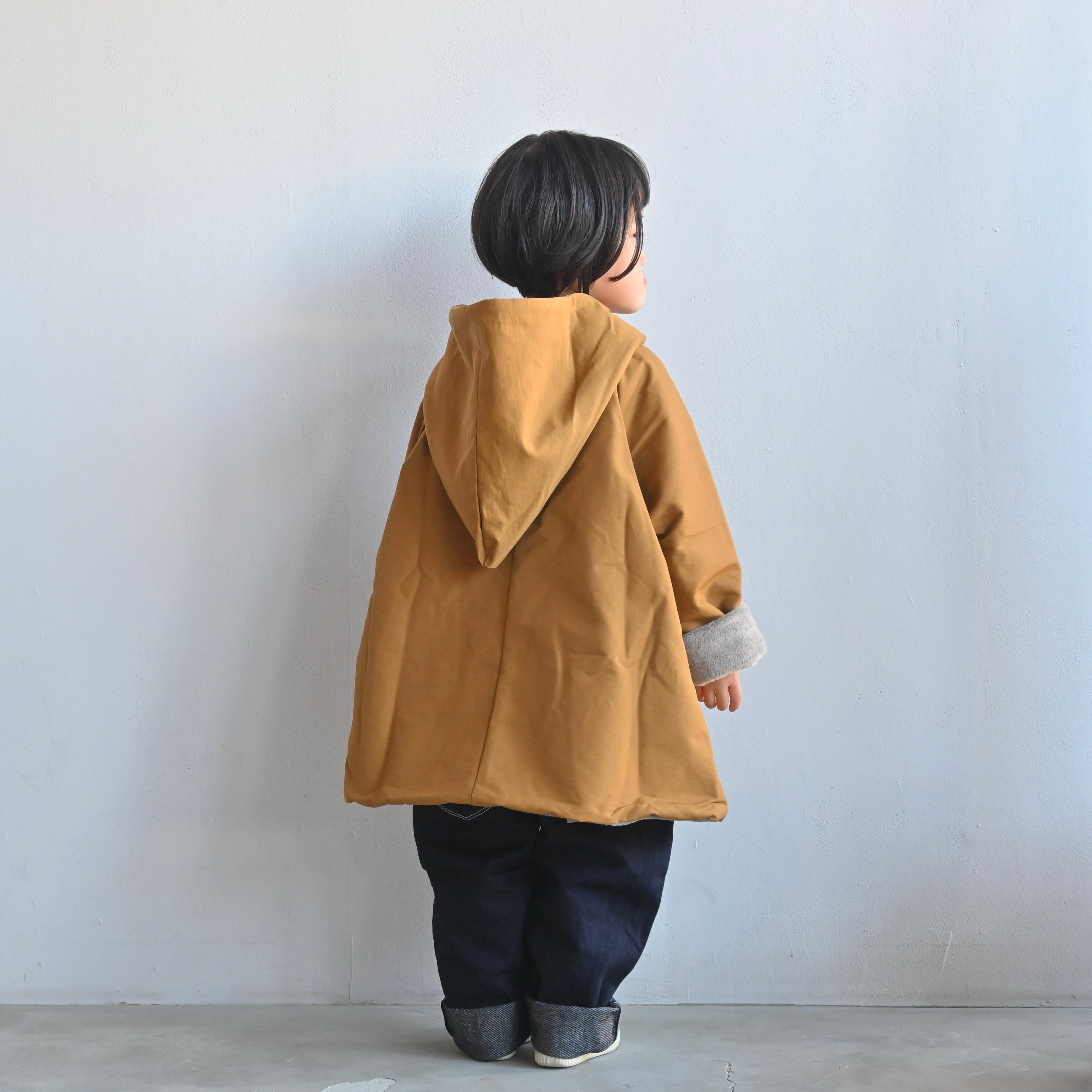 eLfinFolk 2022AW》elf coat / red / 110-130cm | cirkel mote