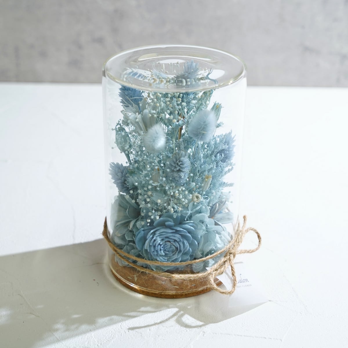 【ライトブルー】ボトルフラワー Lサイズ BL-05≪限定1点≫