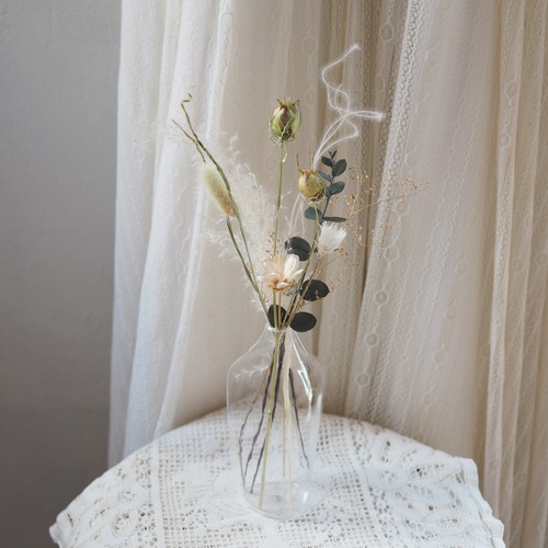 655.flower vase × bouquet ｜花瓶アレンジメント