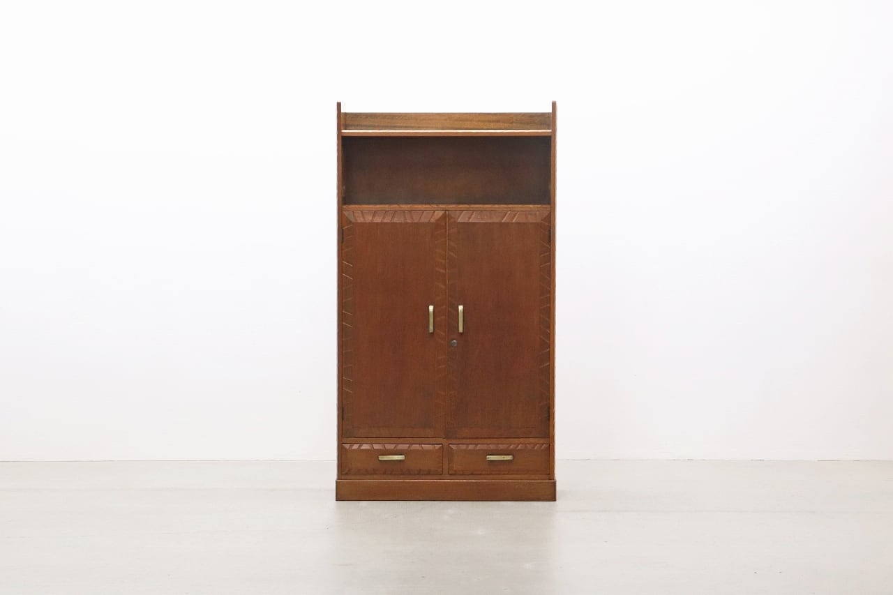 レトロ ガラス キャビネット 食器棚 書棚 本棚 本箱 収納 水屋 沼津店】レトロ ガラス キャビネット 食器棚 書棚 本棚 本箱