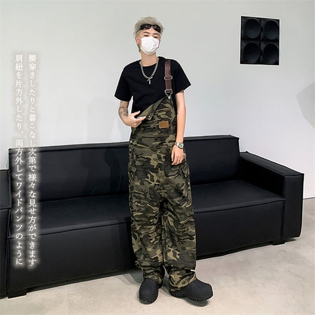☆迷彩カーゴパンツ ジョガーパンツ ストリート系スタイル 振り分け 