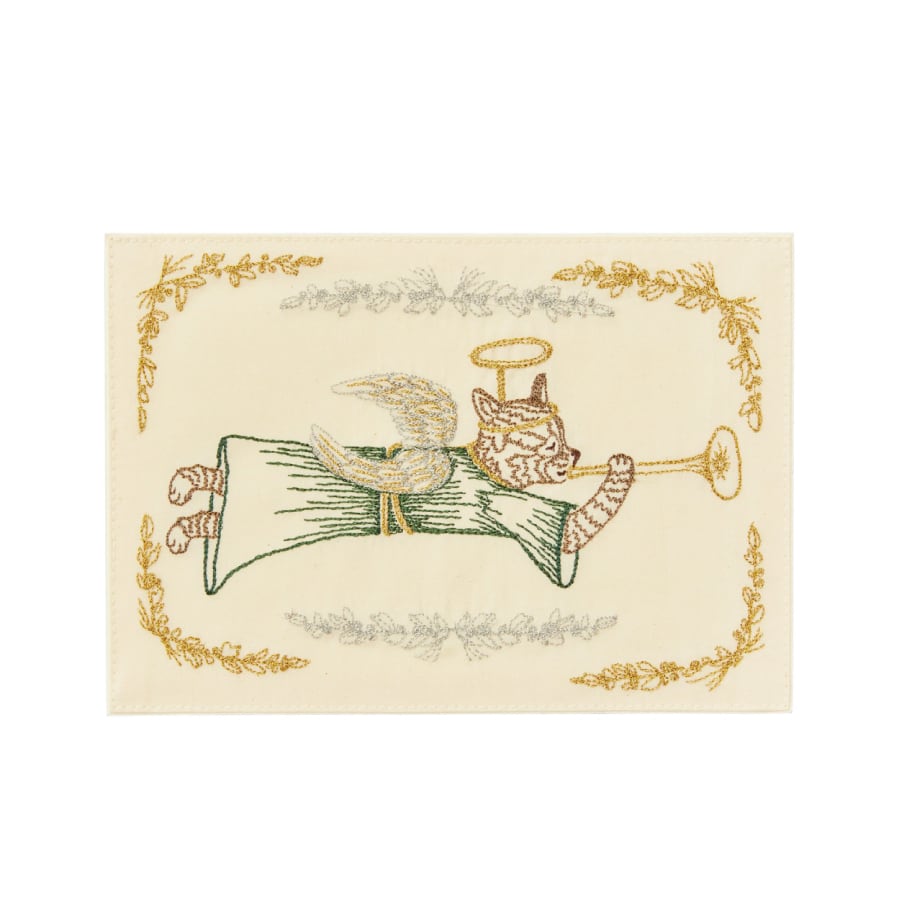 CORAL&TUSK グリーティングカード Angel Cat Card エンジェルキャット (コーラル・アンド・タスク)