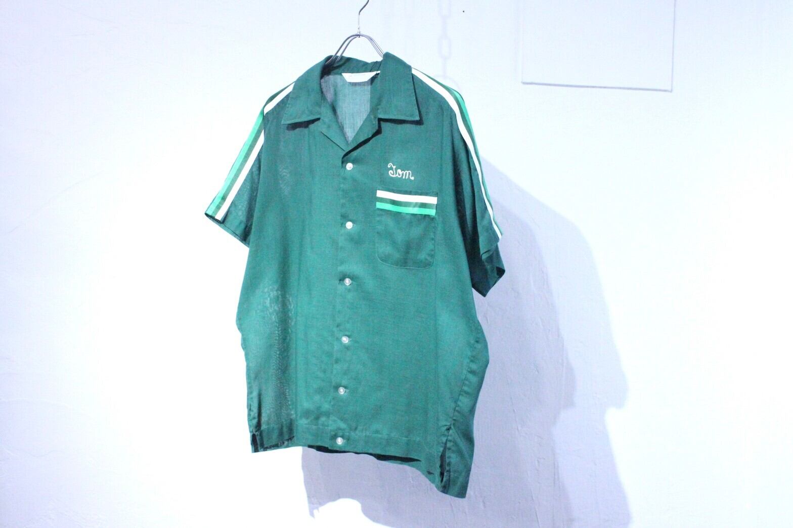 70s Hilton Bowling Shirt USA製