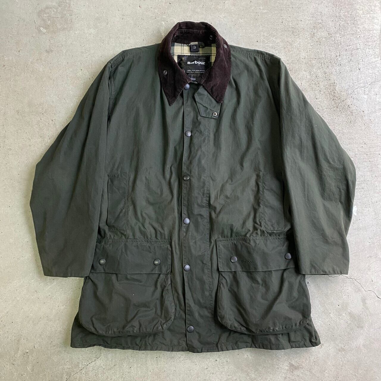 イングランド製Barbour バブアー BORDER オイルドジャケット オリーブ