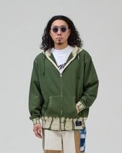 【数量限定販売】タイダイジップアップフーディー　塊根