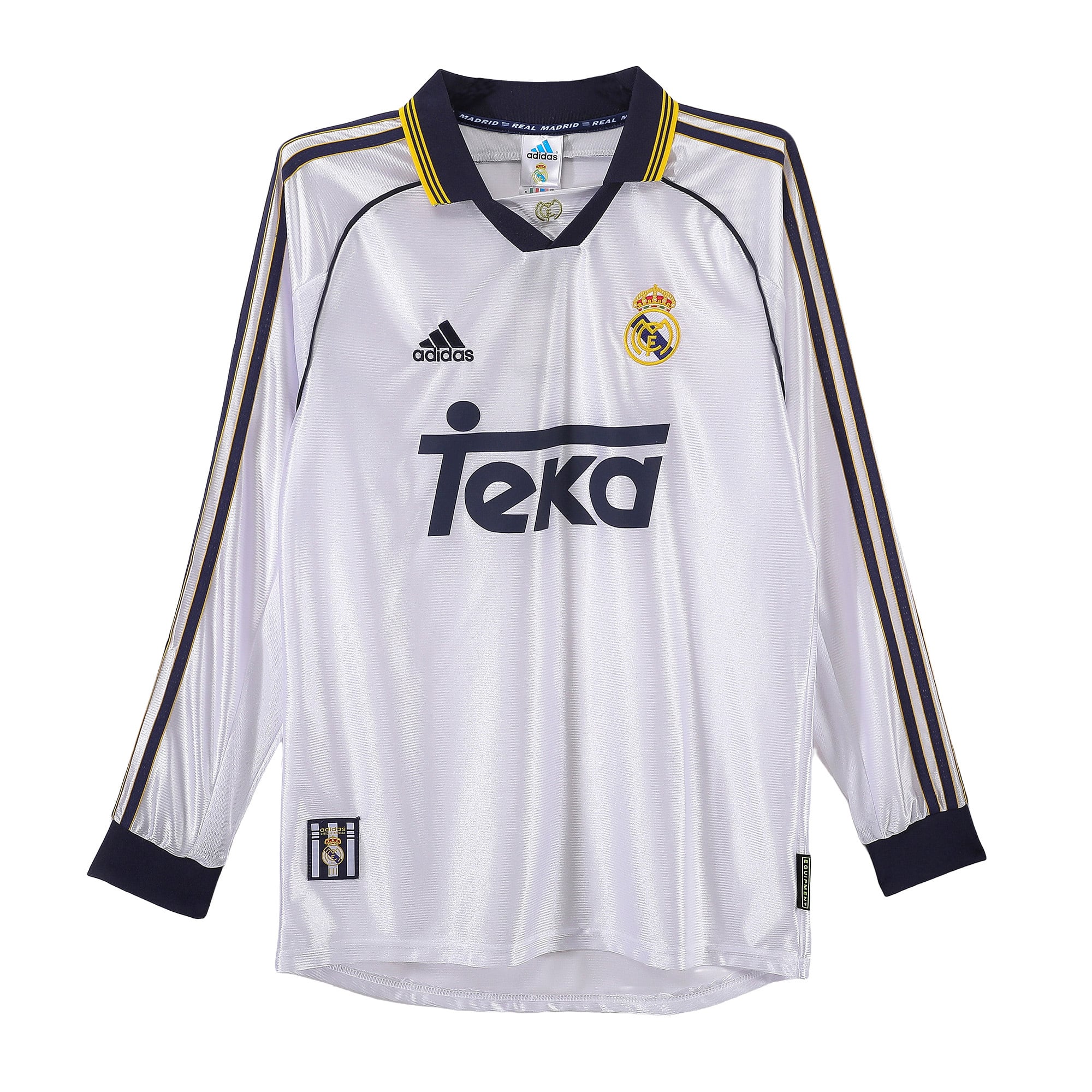 Retro 1998-00 Real Madrid Home Jersey レアル マドリード 98/00