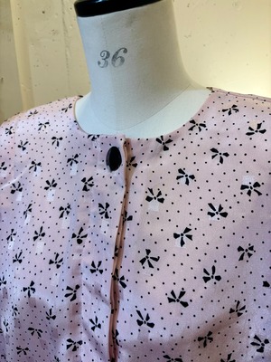 80's ribbon pink dress