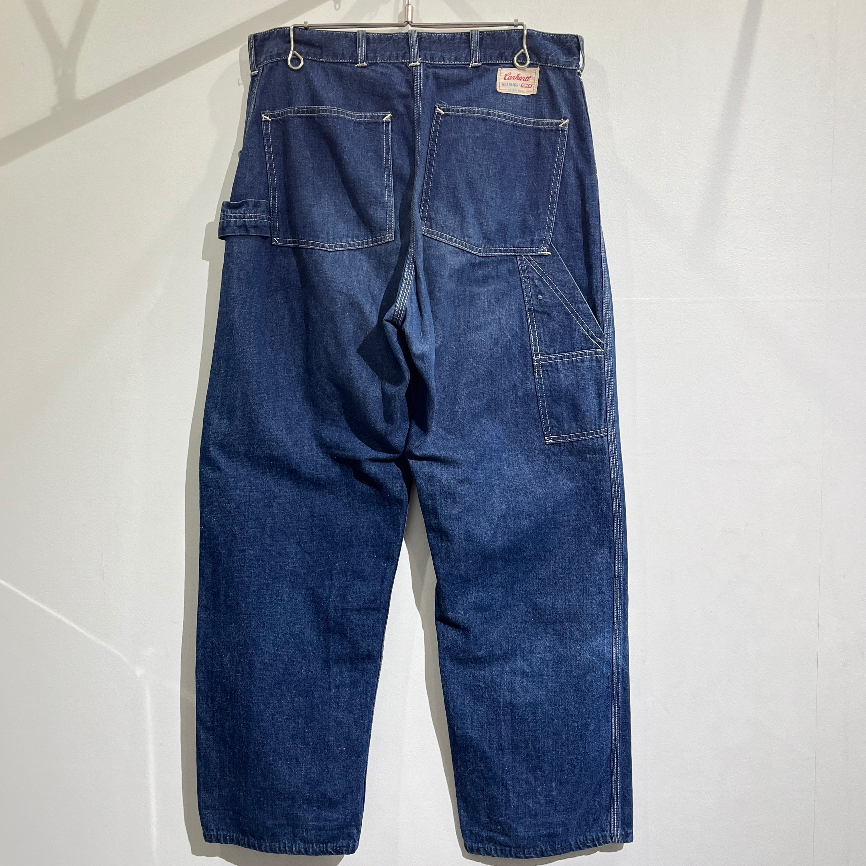 60s Carhatt HEADLIGHT FINCK Painter Pants Triple Name 60年代 60s Carhatt HEADLIGHT FINCK Painter Pants Triple Name 60年代