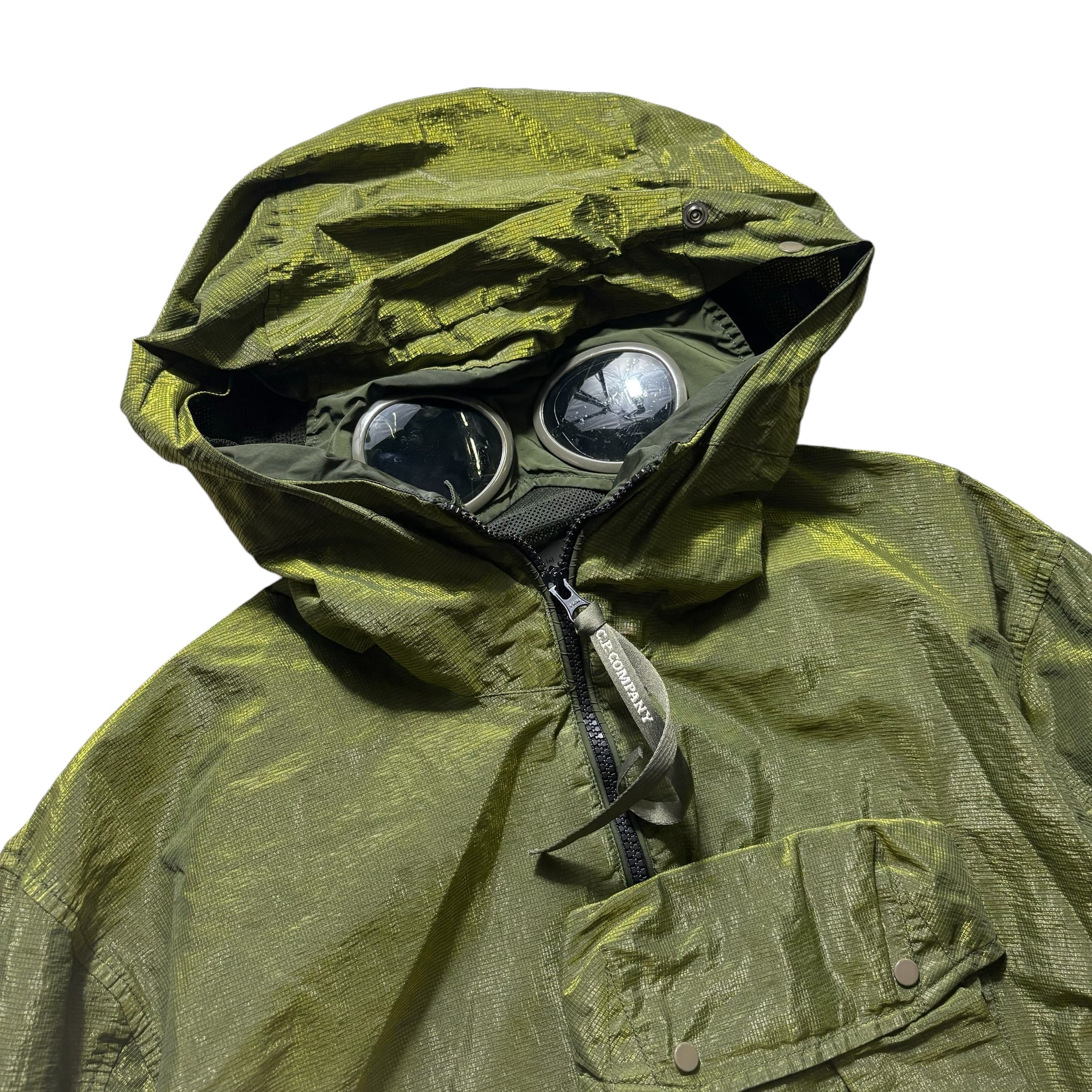 C.P.COMPANY P.Ri.S.M. mille miglia goggle jacket | NOIR ONLINE