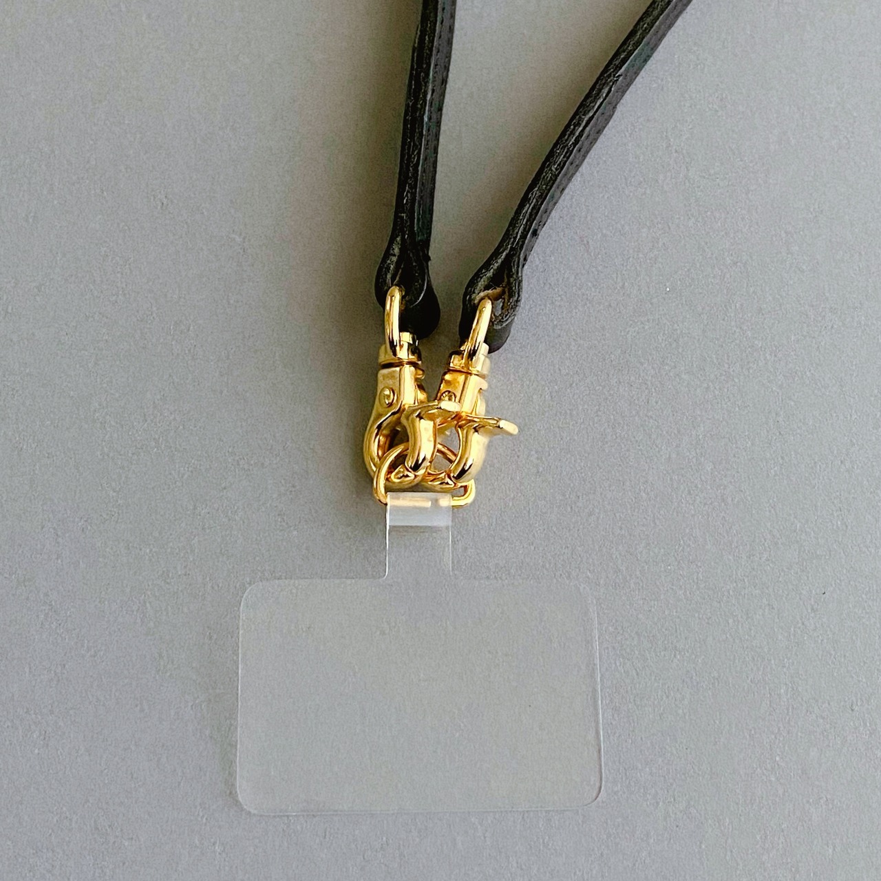 【SALE20%OFF】スマホストラップ付レザーショルダー（ブラック） - 2