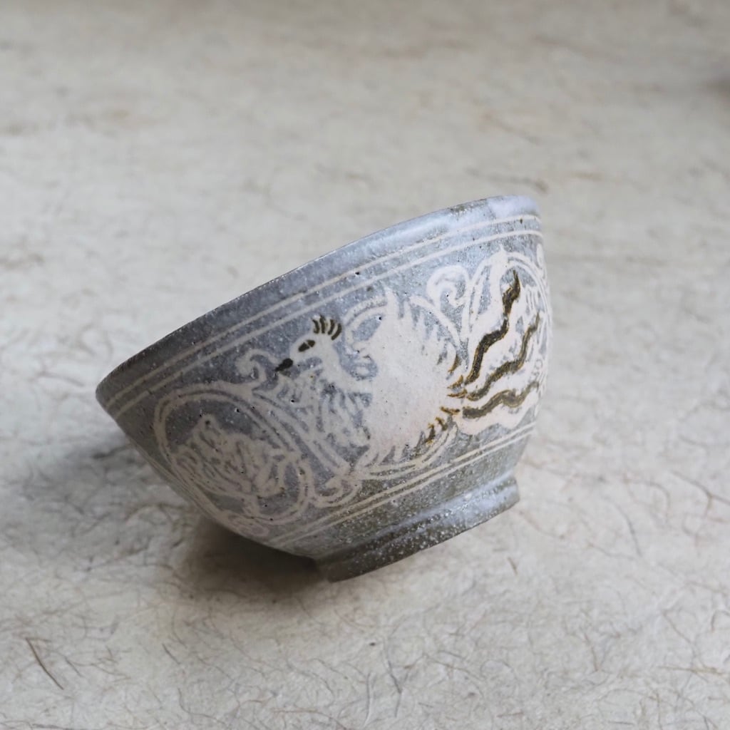 土本訓寛・久美子/象嵌 小服碗(茶碗)