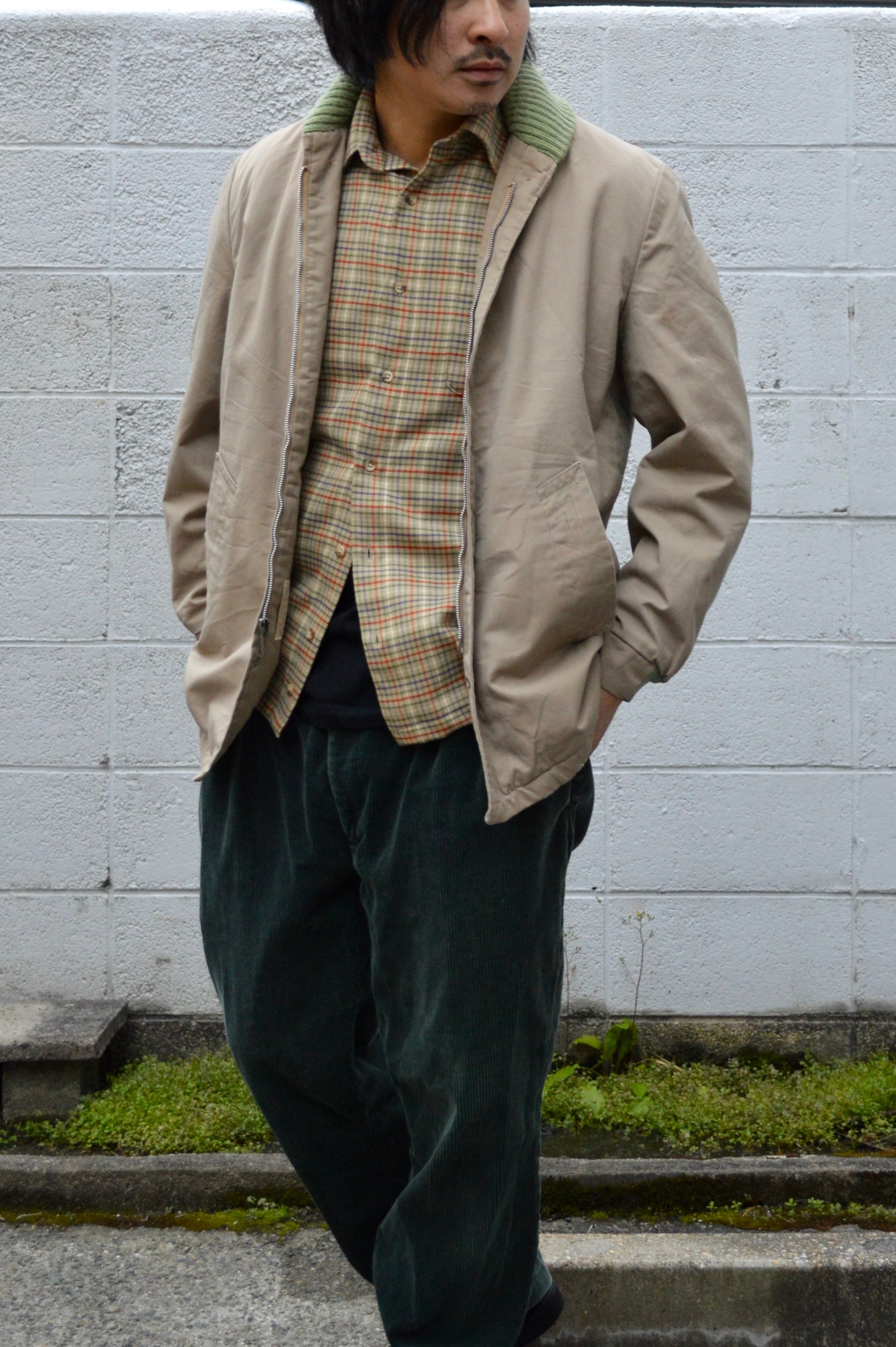 Sears 1970s Pharaoh Jacket Scovill Gripper Zip 50s-60s シアーズ