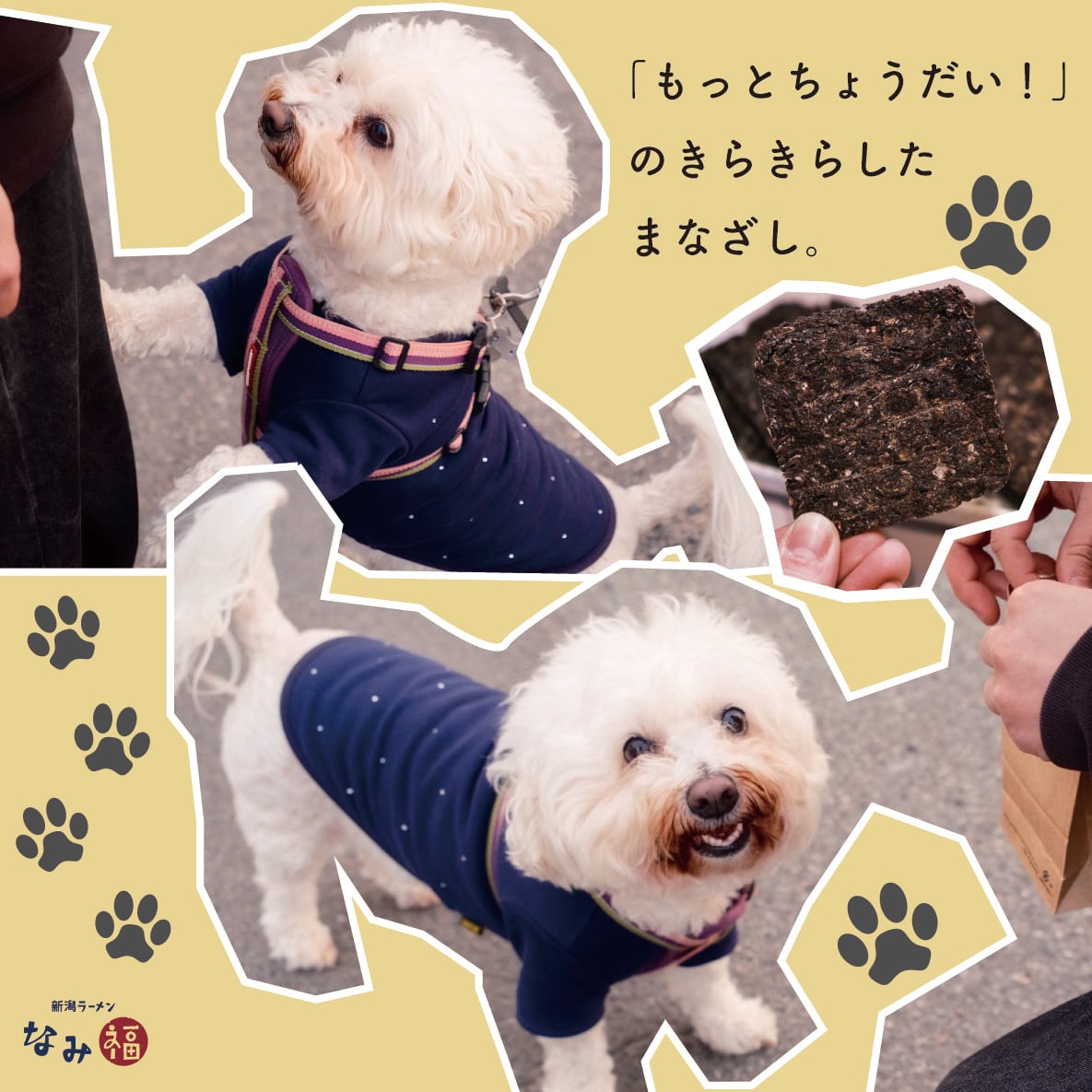 わんちゃん専用】なみ福DOGスナック エゾ鹿＆煮干し 300ℊ（150ℊ袋×2袋