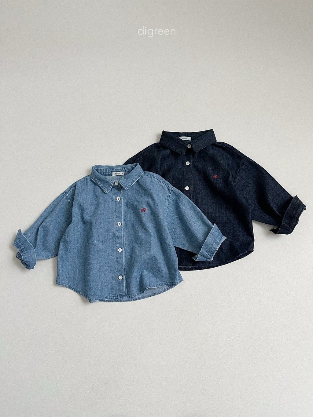 【予約】digreen Denim shirt