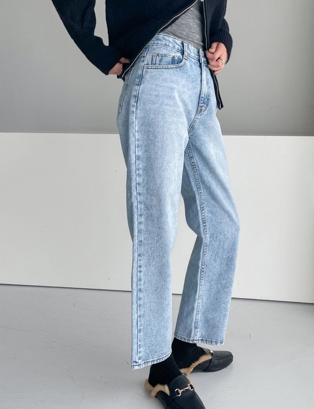 【22ss】Light-Blue Denim Jeans_3sizes