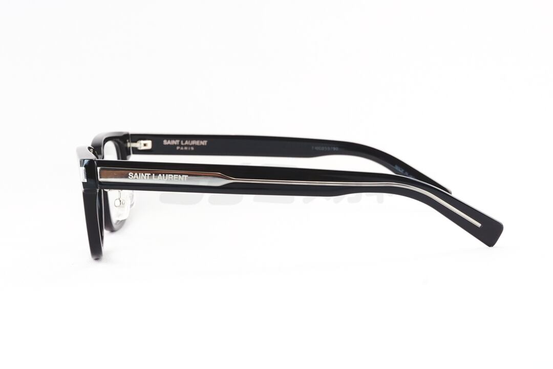 SAINT LAURENT クリア メガネ SL723/J 001 スクエア メンズ レディース