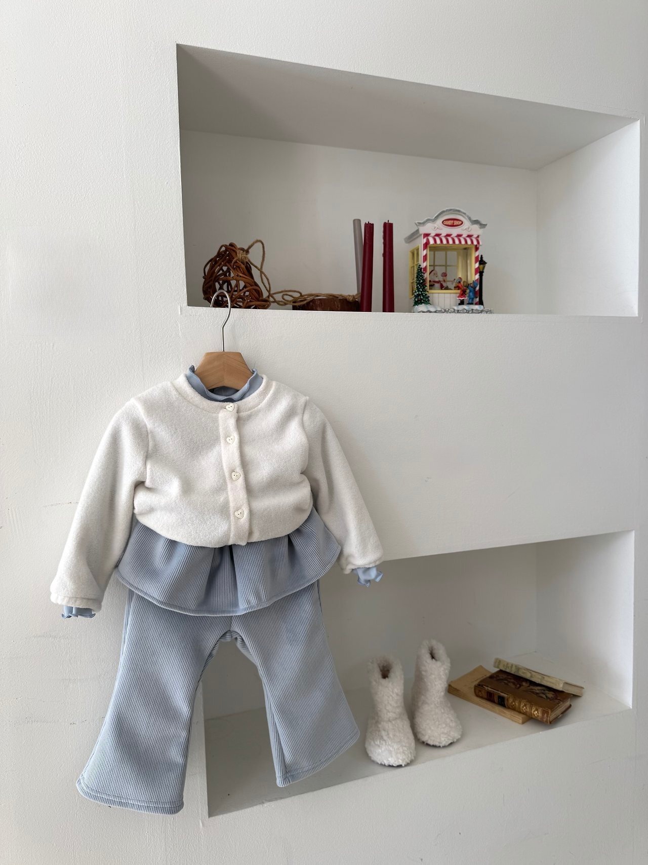 le petit mot［取寄］mink frill flare pants 26winter