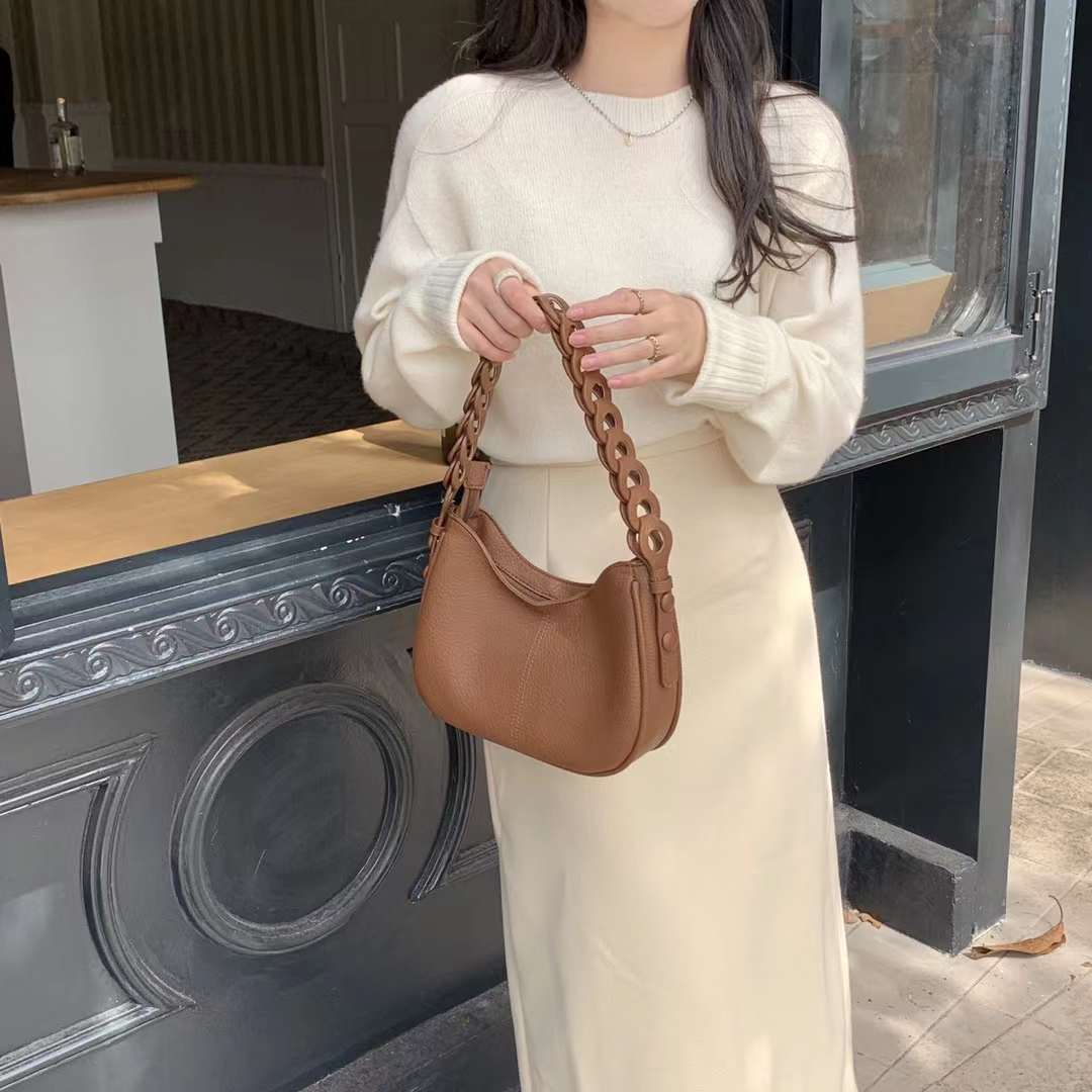 編みハンドル バッグ AS103-2070