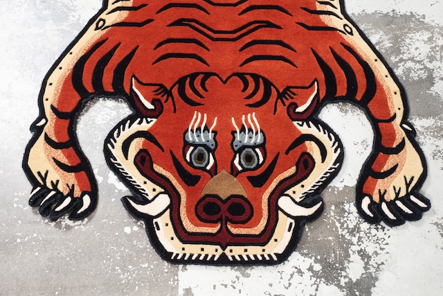 Tibetan Tiger Rug 《Lサイズ•プレミアムウール080》チベタンタイガーラグ