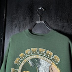 90s USA製 LOGO7 NFL PACKERS チームスウェット 緑 パッカーズ
