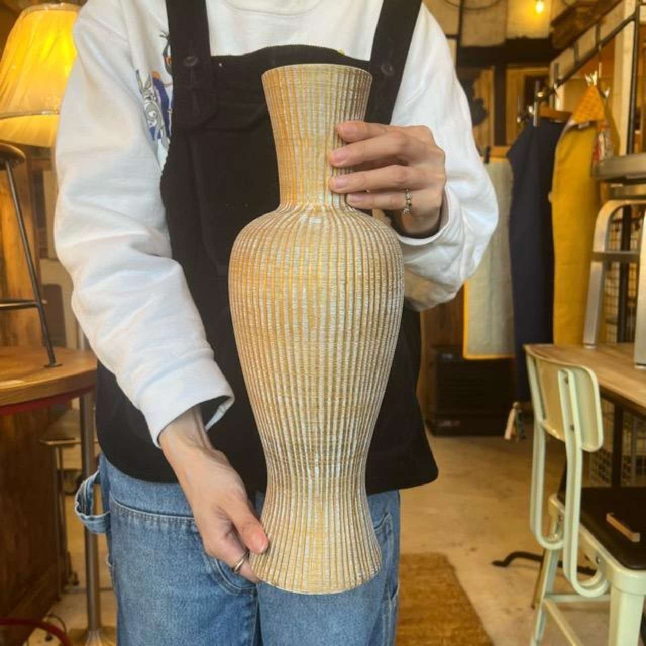 Ceramic Flower Vase　SOUTHEN LGOLD　セラミックフラワーベース 　花瓶　フラワーベース　花　