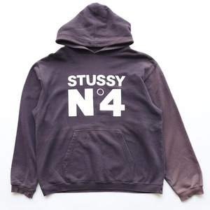 STUSSY N4 LOGO PULLOVER HOODIE