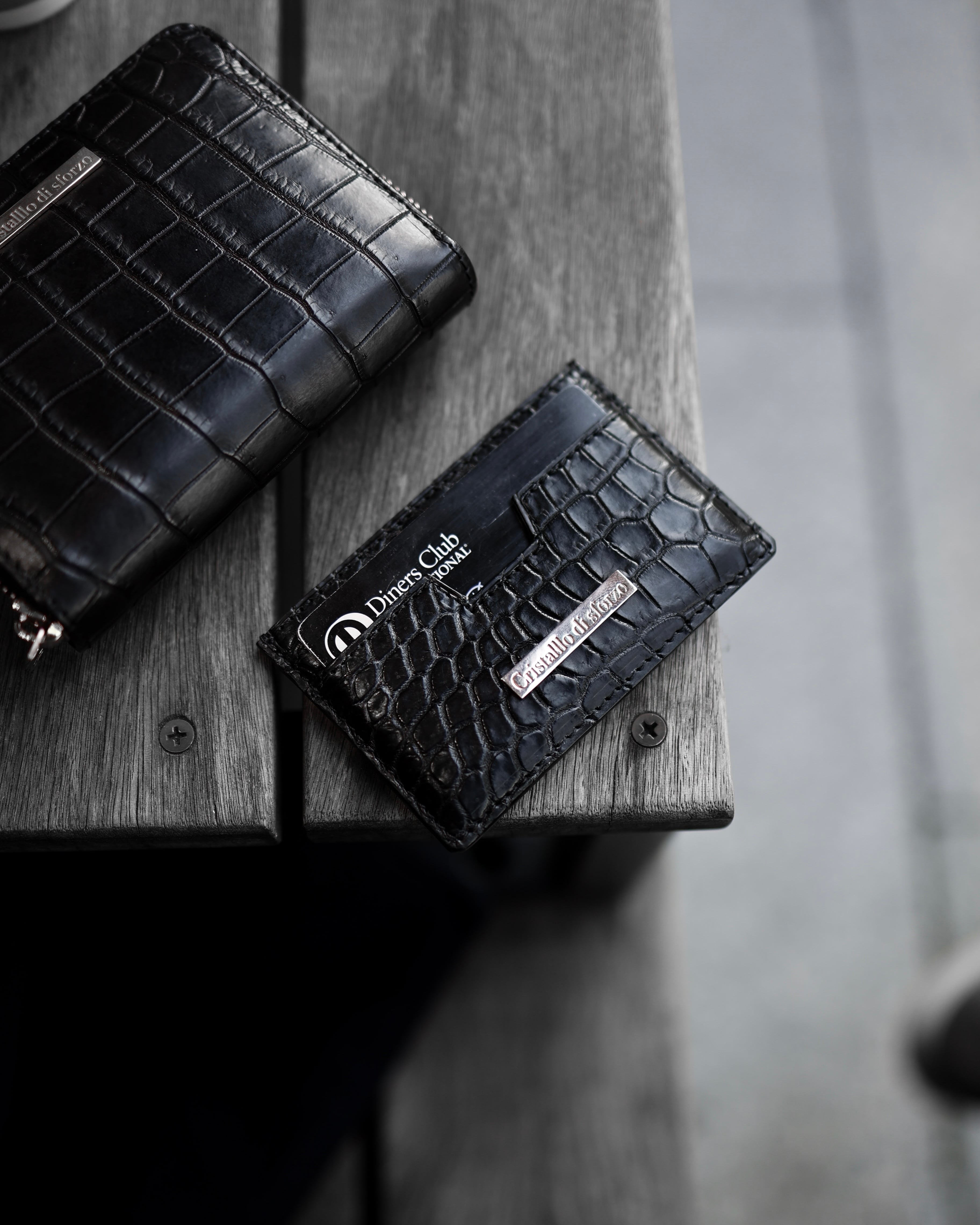 圧倒的高級感】Crocodile Porosus Card Case【最高級ポロサス】【送料