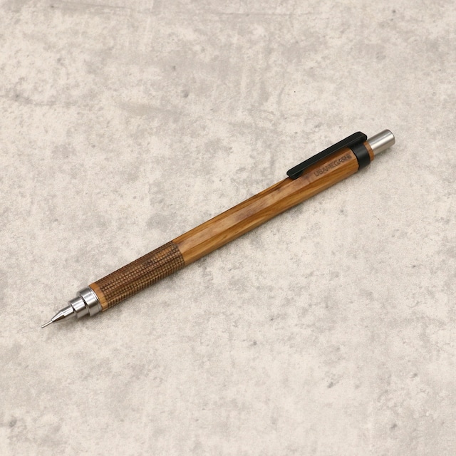 九角軸シャープペンシル（滑り止め加工、ウバメガシ）７