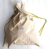 MAISON CARRÉE CASHMERE Fringe STOLE "BROWN"