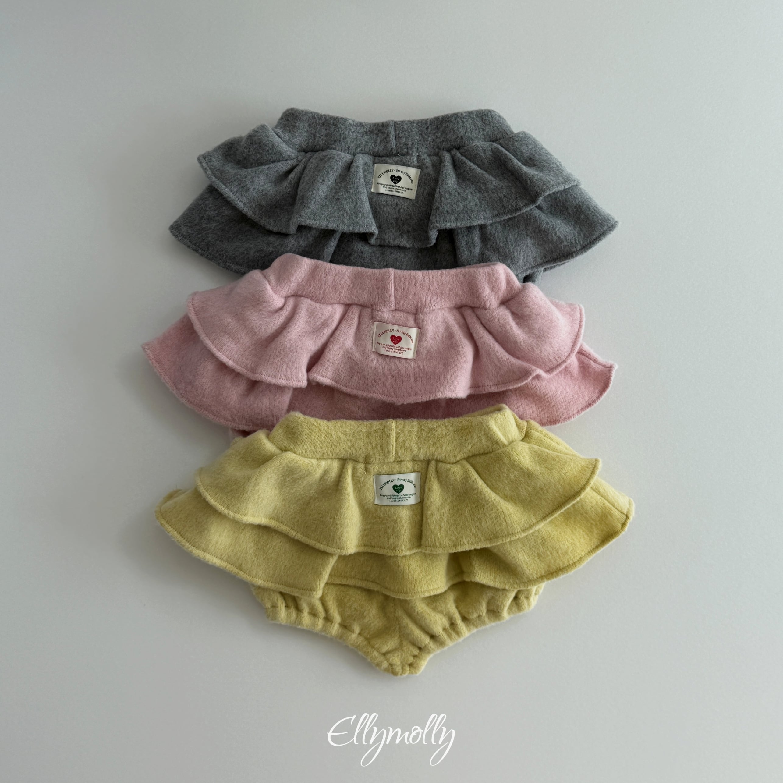 【2点送料無料】«予約»«ジュニアサイズあり»«elly molly» カンカンスカート 3colors
