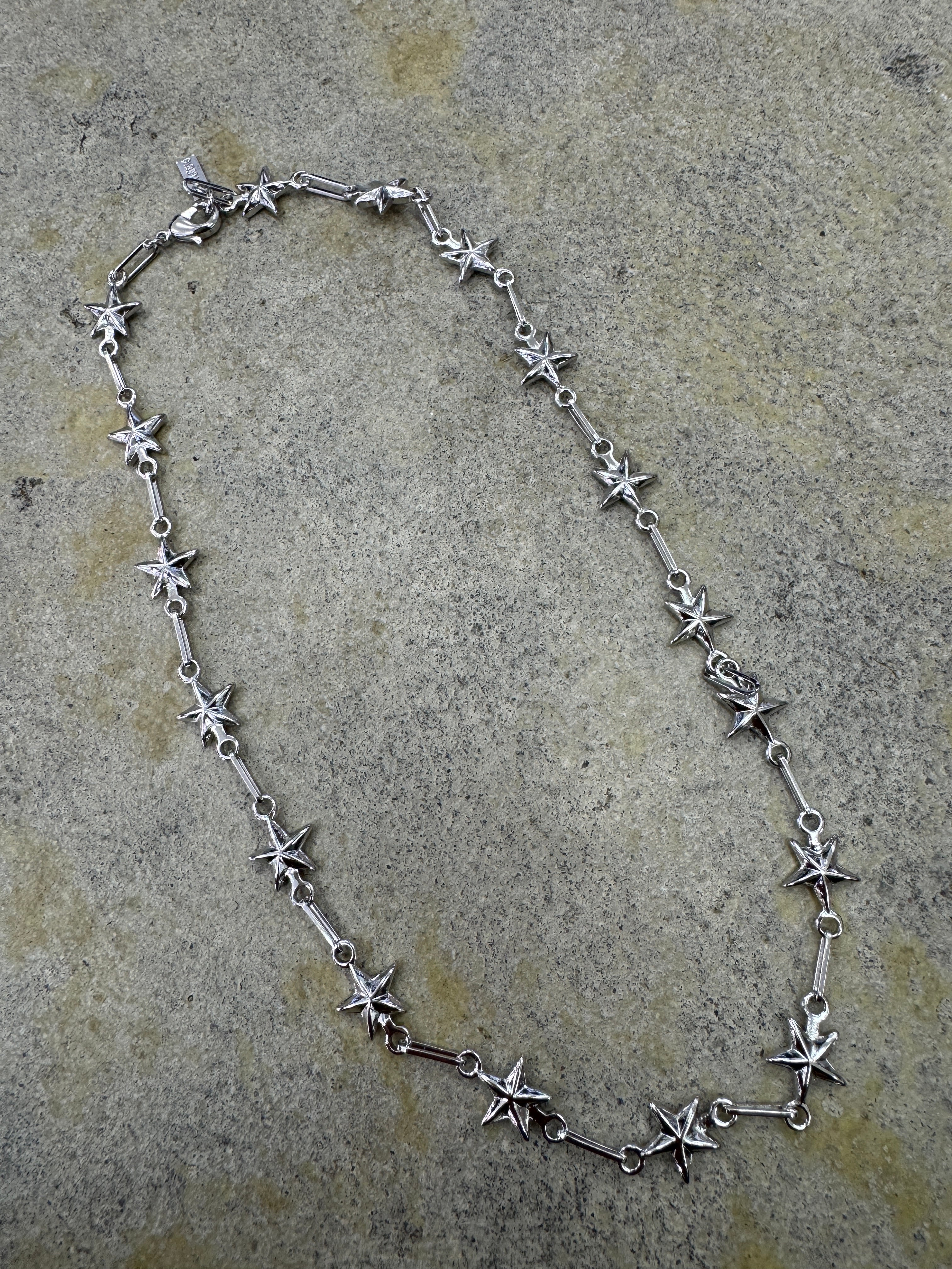 LITTLEBIG | Star Chain Necklace | Silver | HOWDAY