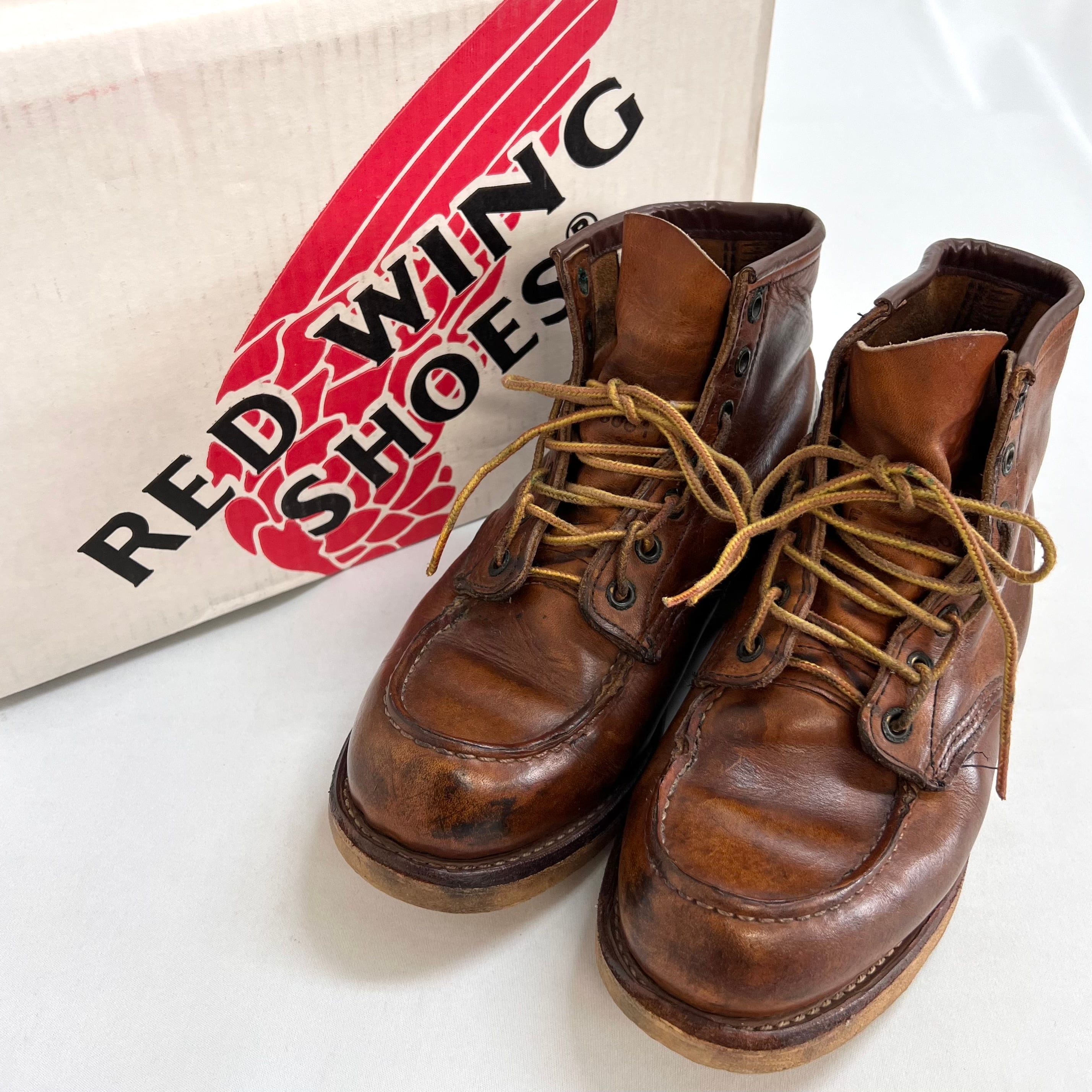 縦刺繍羽タグ✨レッドウィング【26】ワークブーツ✨875 アイリッシュ
