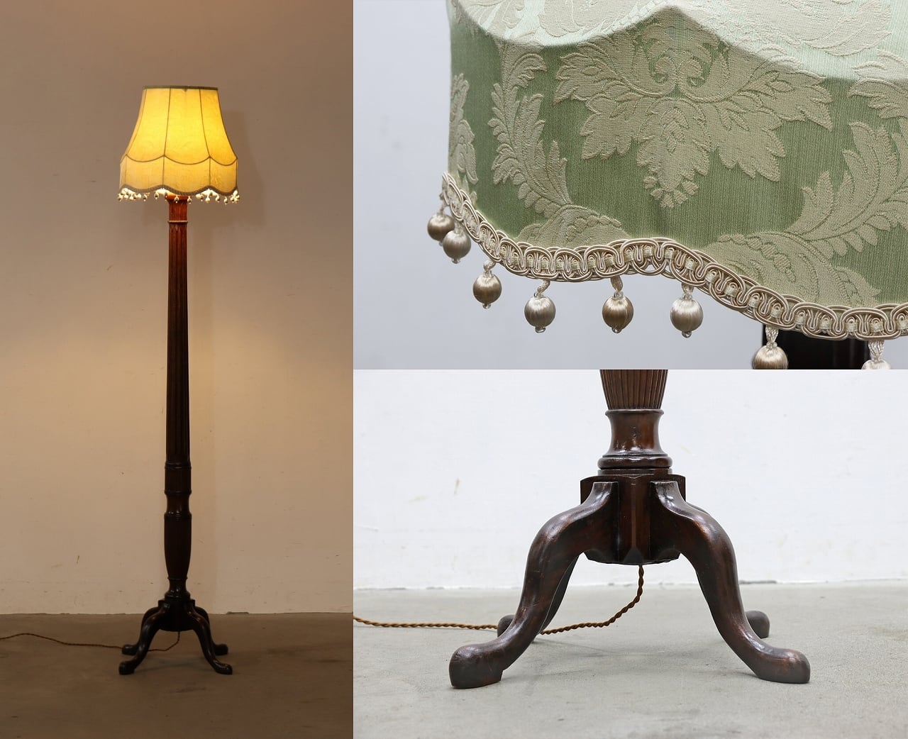 U.S. ヴィンテージ クラシカル フロアライト ランプ 照明 アメリカ レトロ アンティーク RCT31266