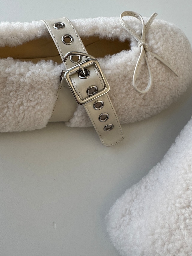 (即納) Fil. / Boa flat shoes (23.5~24.5cm)