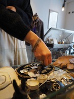 AMERICA Vintage 925 Silver chain design bracelet