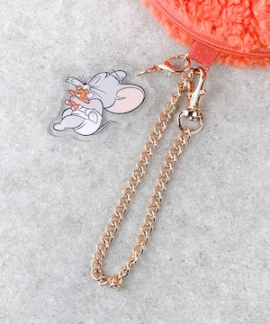 F258170_TOM and JERRY×Flapper テディベアダイカットポーチ