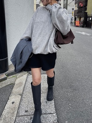 long shoulder suede bag