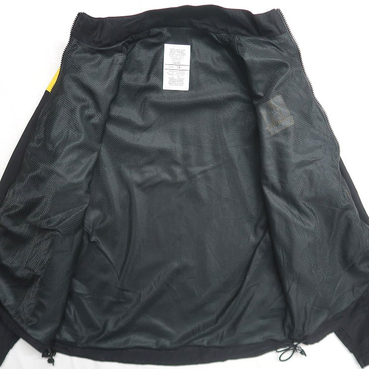 古着 U.S.ARMY ナイロン トレーニングジャケット 黒 黄色 古着 U.S.ARMY ナイロン トレーニングジャケット 黒 黄色