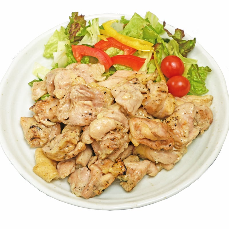 ももチキン1.8kg×1 店頭受け取り限定】ひとくちチキン(焼目付き)1kg 鶏もも肉を炭火で