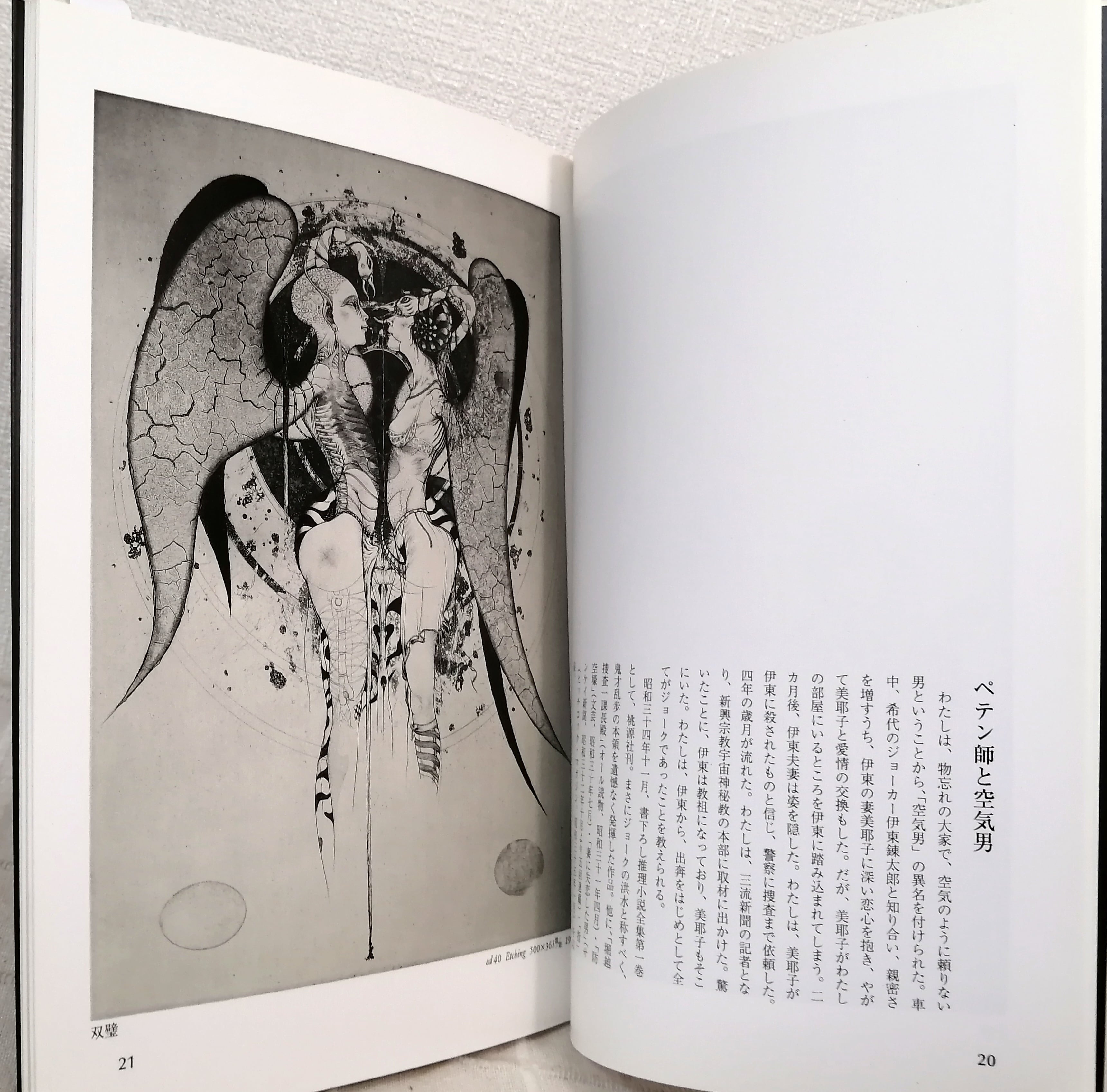 多賀新 作 ; 志村有弘 解説 銅版画・江戸川乱歩の世界 春陽堂書店
