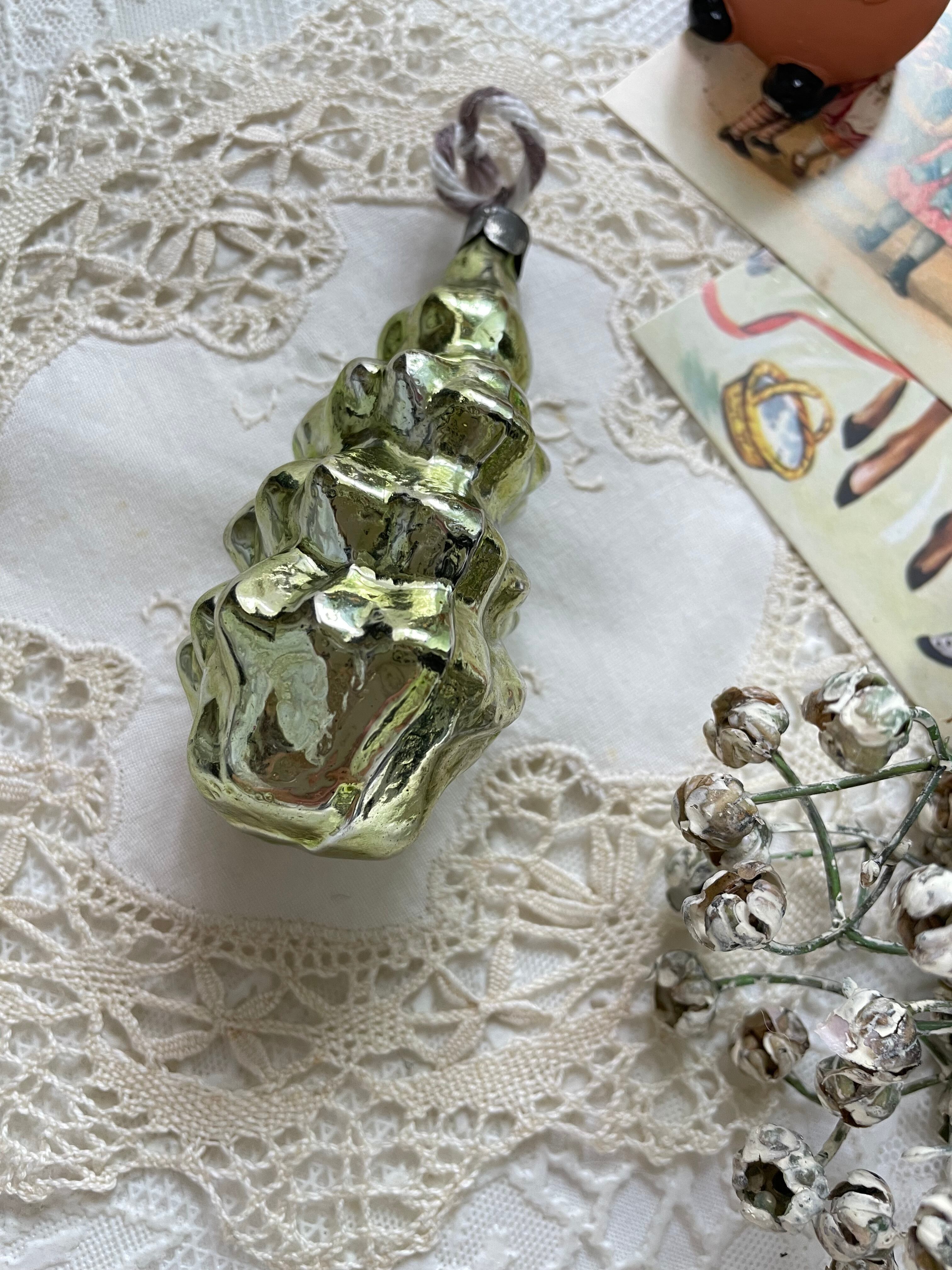 ヴィンテージガラスオーナメント❁⃘*.ﾟもみの木 | nya_nyashop