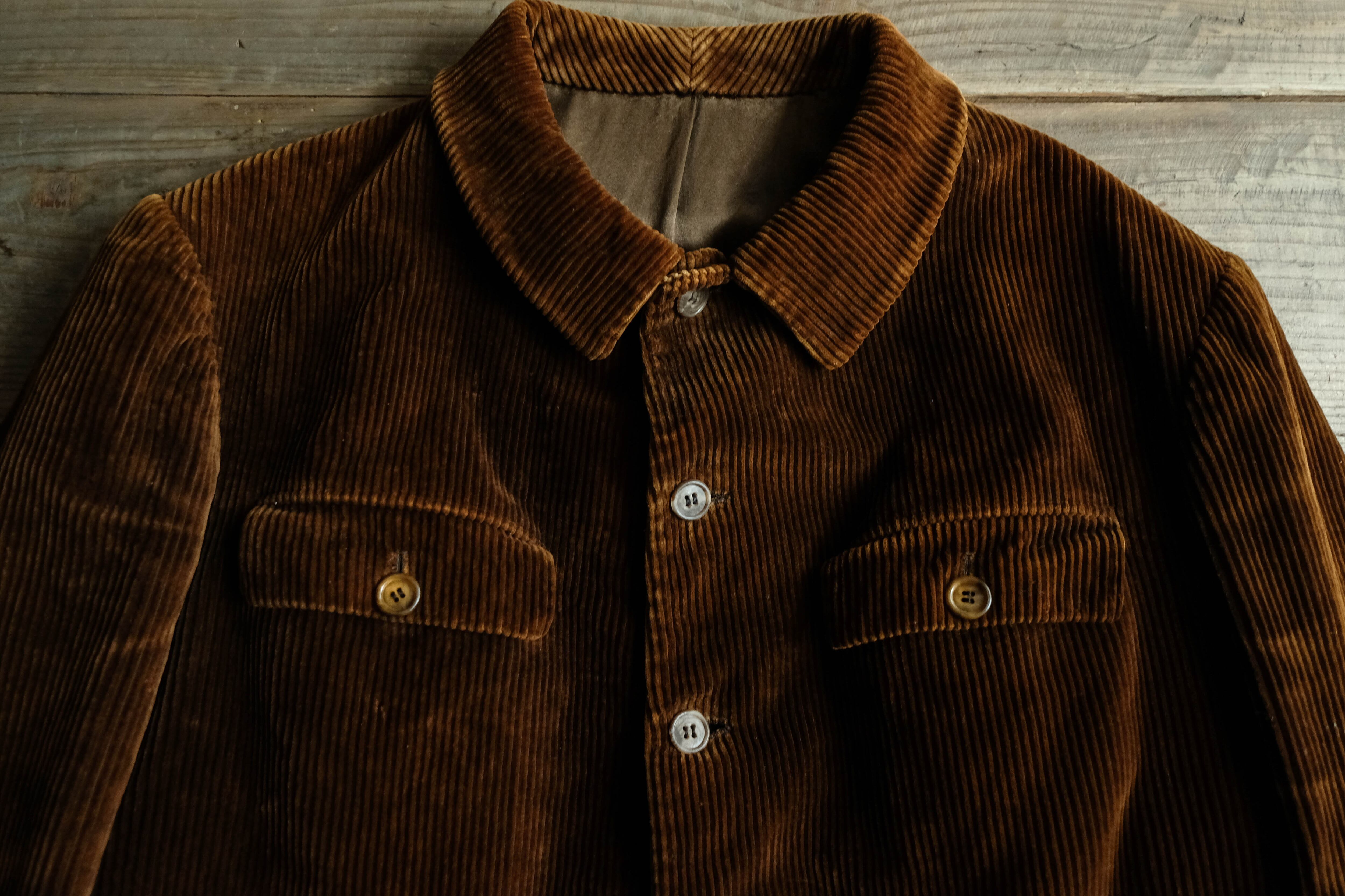 1930-40s フランス コーデュロイワークジャケット b | militaria & encore