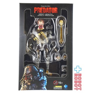 ハイヤトイズ エクスクイジットミニシリーズ プレデター ジャングルハンター (口開き) 1/18スケール アクションフィギュア 開封 箱付き